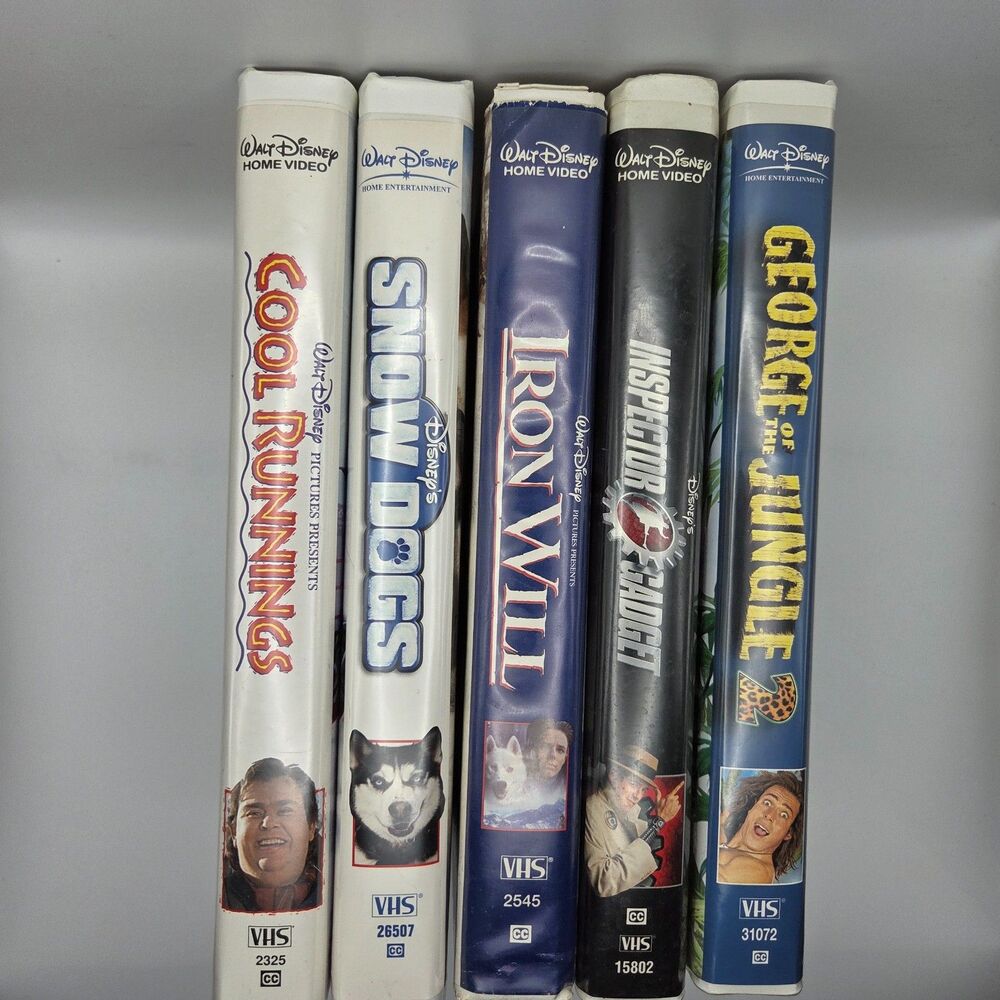 Disney VHS Lot of 5 - Tested